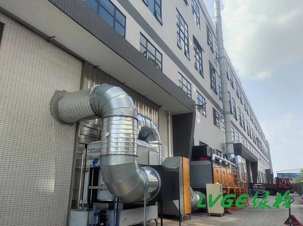 噴漆房廢氣處理工程案例!